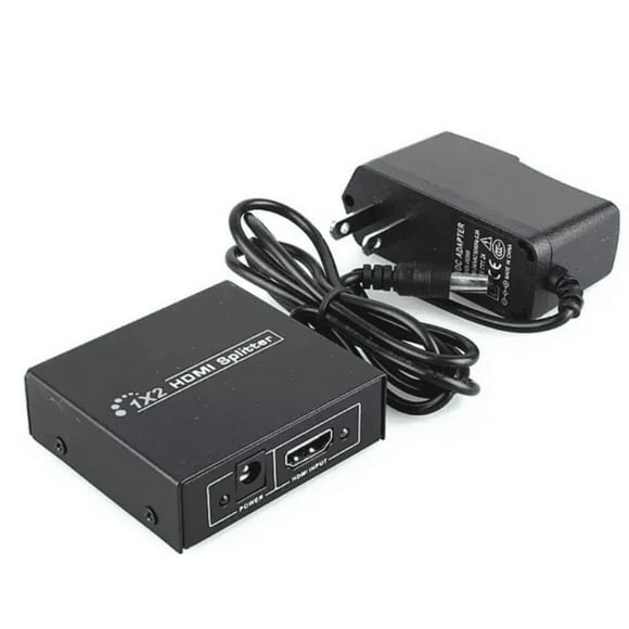 Splitter Hdmi 1x2 Activo 3d Metálico 1.4 Full Hd 1080p