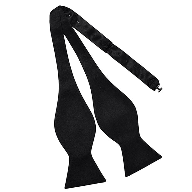 Pajaritas lisas para hombre, para esmoquin y boda, de poliéster, seda, color liso, de calabaza, anudadas a mano, para traje de negocios.