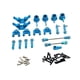 thumbnail image 4 of Conjunto Combinado De Piezas De Repuesto De Coche Teledirigido, Accesorio Para Wltoys 1/28 K989 K979 K969 RC Car Azul, 4 of 5