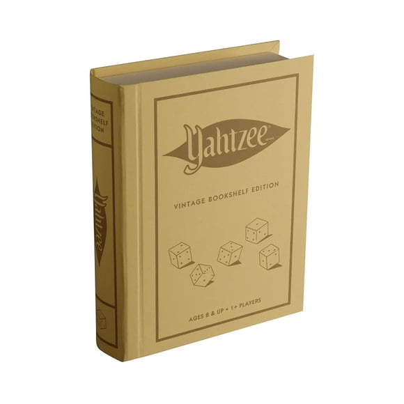 Juego De Mesa Yahtzee Vintage Bookshelf Ed