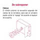 thumbnail image 3 of Juego de cerraduras con borde Deadbolt Truper 43583/CS-70DB con 2 llaves, 3 of 4