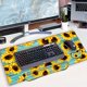 thumbnail image 3 of Set de tapete para mouse gamer BBSujane con girasoles y reposamuñecas, 3 of 6