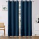 thumbnail image 1 of Juego de cortinas opacas Joydeco, 230 cm de largo, 2 paneles, color azul marino, 1 of 6