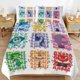 thumbnail image 2 of 3 Piece Bedding SetColor Inside OutComforter Set for Kids Boys Teen Tween 3D Lightweight Microfiber Bedding Sets, 2 of 5