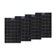 thumbnail image 4 of Pack 4 Individuales de mesa Nautica Home 45x30cm negro a cuadros, 4 of 5