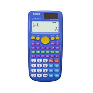 Calculadora De Fracciones Casio Fx-55 Plus Para Escuela Primaria Y Secundaria