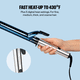 thumbnail image 2 of Rizador Babyliss Nano Titanium Barril Extendido 1¼" Azul, 2 of 3