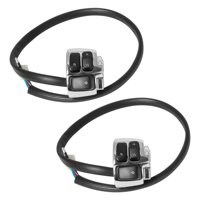 Ioensy - Interruptor De Encendido Y Apagado Para Manillar De Motocicleta De 1 ""Y 25 Mm Para Varilla Softail V