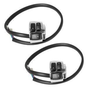 Ioensy - Interruptor De Encendido Y Apagado Para Manillar De Motocicleta De 1 ""Y 25 Mm Para Varilla Softail V