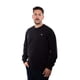 thumbnail image 5 of Poleron Hombre Crew Neck Minilogo Negro Hang Loose, 5 of 7