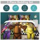 thumbnail image 5 of Five Nightat Freddy Quilt Set Thicken Soft 3 Pieces Bedding Set All Season Duvet Cove with 2 Pillowcases for Adult Women Girls Teens Home Room Decor, 5 of 5