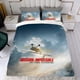 thumbnail image 4 of Imposible: El Juicio Final Conjunto de sábanas temático, trío de piezas, cómodo y amigable con la piel, diseño único, regalo de decoración para el hogar para familiares, amigos y fans, 90 cm * 190 cm, 4 of 6
