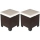 thumbnail image 1 of Poufs para Patio Exterior Outsunny en Ratán Beige Resistente a Todo Clima, 1 of 9