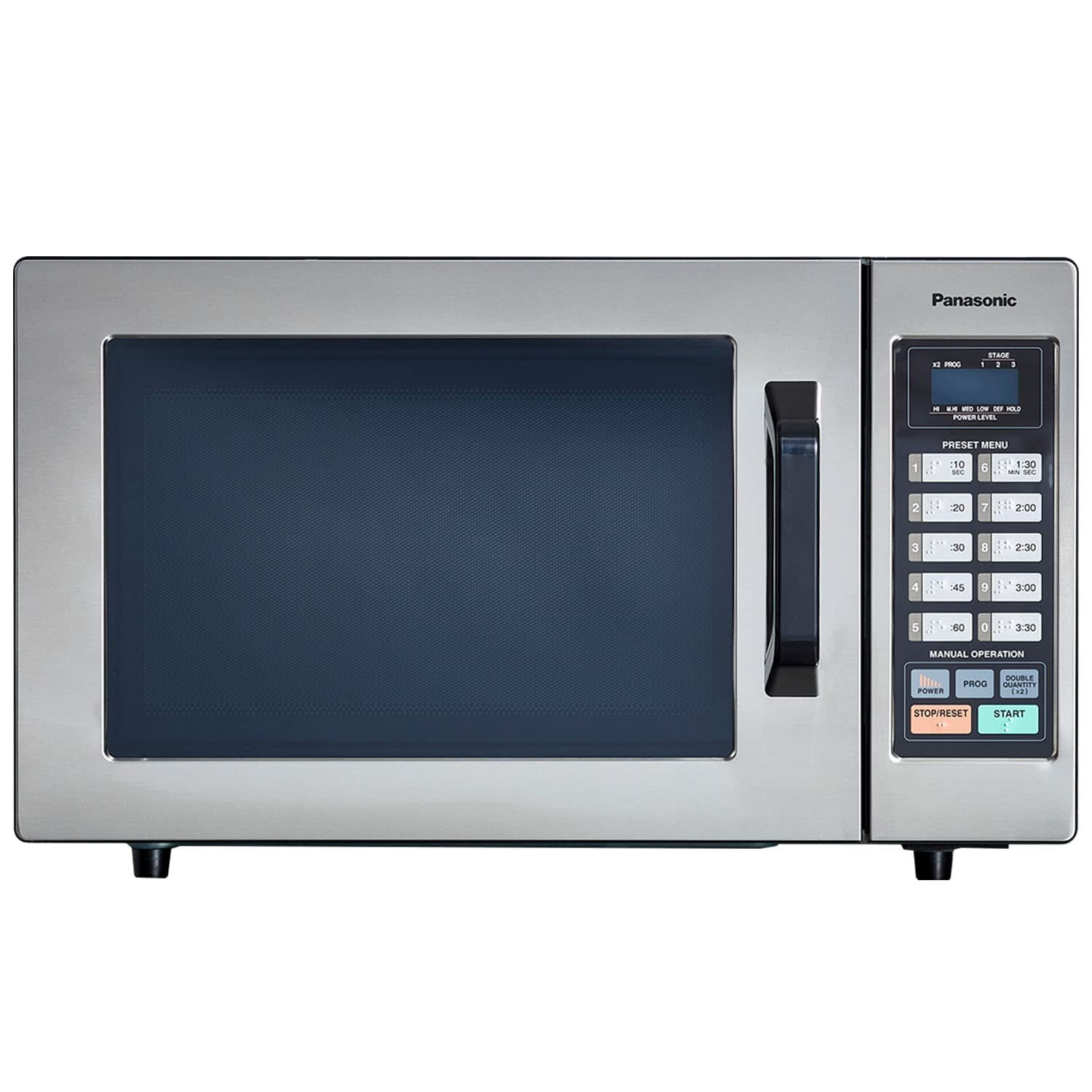 Horno Microondas Panasonic Ne1054f 1000w 0.8l Acero Inoxidable