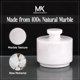 thumbnail image 5 of Salero MARBLOUS KRAFTS 8 cm con Tapa de Mármol Blanco, 5 of 6