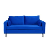 Bodevir - Sofa Sky 3C Felpa 12 Azul Rey