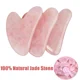 thumbnail image 3 of Natural Jade Gua Sha Scraper Board Massage Rose Quartz Jade Guasha Stone For Face Neck Skin Lifting Wrinkle Remover Beauty Care, 3 of 3