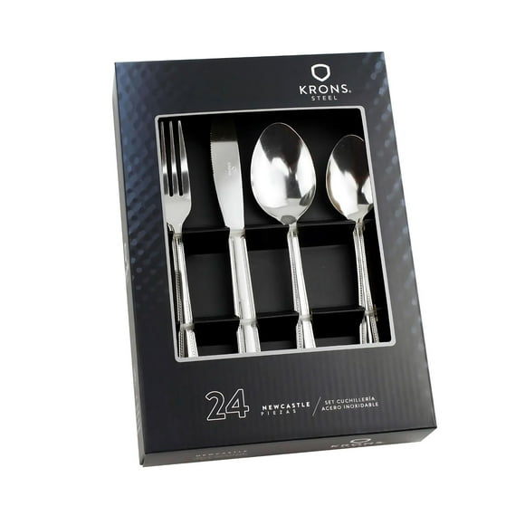 Set Cubiertos 24 Pzs Newcastle Acero Inox Set Cuchilleria