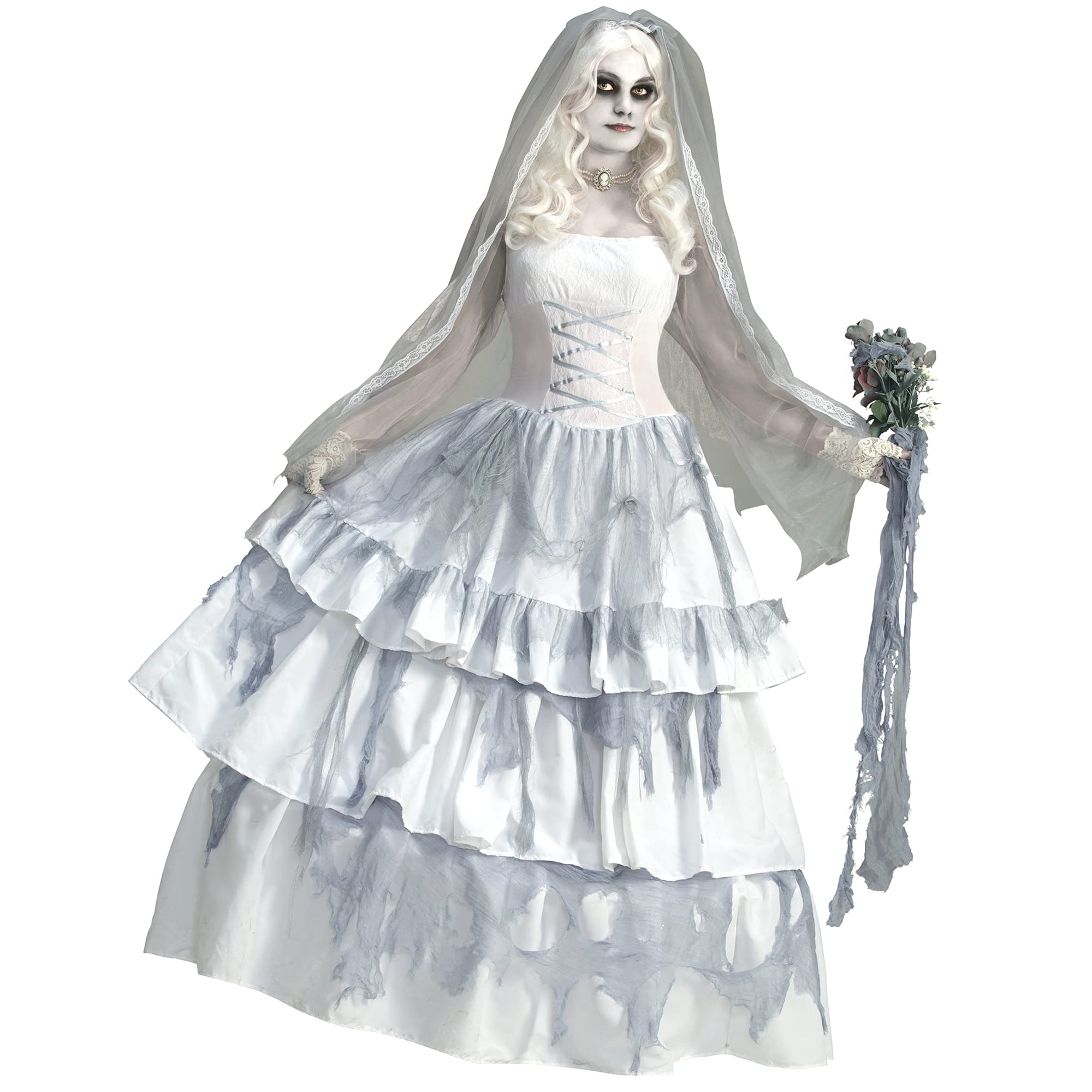 Costume Rubies Deluxe Victorian Ghost Bride Para Mujer