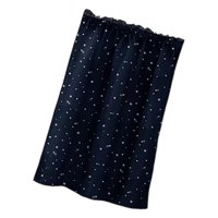 Magideal - Cortinas De Estrellas , Cortina Opaca, Decoración Recortada, Cortinas Con Ojales Aislantes Térmicos Estampados De Estrellas Para Guardería, , 74X90Cm Azul Marino 74X90Cm