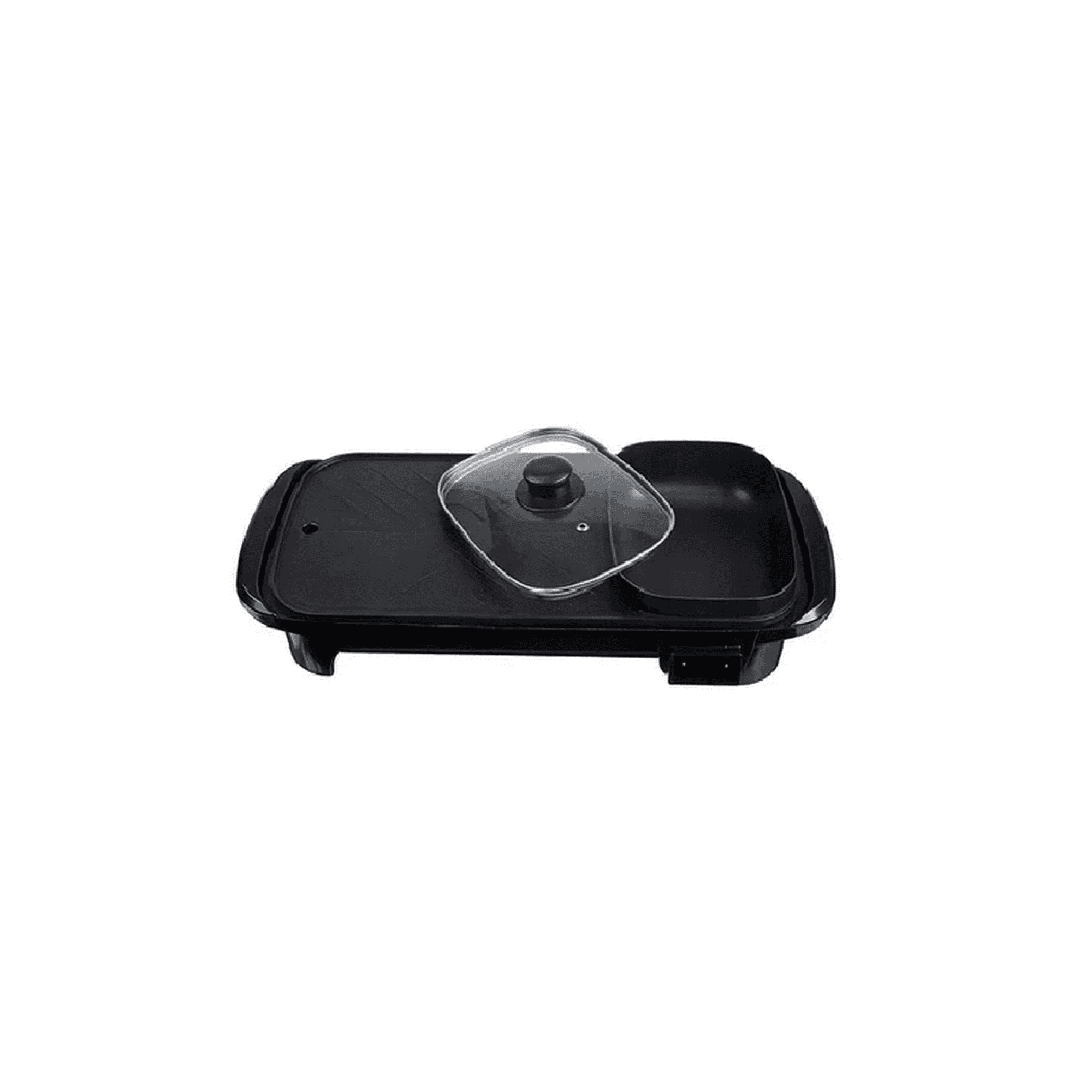 Genérico - Asador Eléctrico Plancha Eléctrica 220v, Color Negro