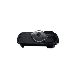 Genérico - Asador Eléctrico Plancha Eléctrica 220V, Color Negro