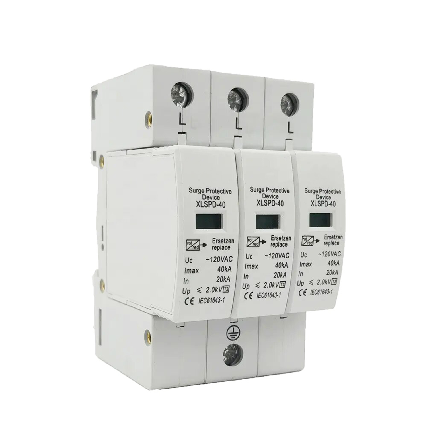 Soliot - Protector Sobretensiones Pararrayos 385Vac 3P 40Ka