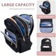 thumbnail image 5 of Mochila para portátil VANKEAN de 15,6 pulgadas, impermeable, puerto USB, negra, 5 of 7