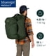 thumbnail image 2 of Mochila de viaje Osprey Farpoint 55L para hombre - Muted Space Blue, 2 of 9