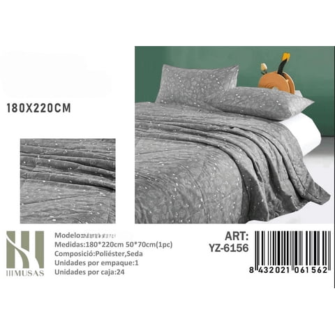 Mundo Shopping - Plumon Con Diseño Imusa Color Gris Plaza Y Media