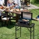 thumbnail image 2 of Mesa de camping Pnbfhn, parrilla plegable portátil con escritorio de malla, 2 of 7
