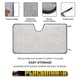 thumbnail image 2 of Pacificador Parasol para Parabrisas Delantero Protector Plegable, Visera Solar para Auto Bloquea Rayos UV Mantiene tu Vehículo Fresco 130cm*70cm, 2 of 6