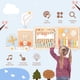 thumbnail image 3 of Entrenamiento Activity Wall Busy Board Pillowhale Train 12 en 1 para niños pequeños, 3 of 7
