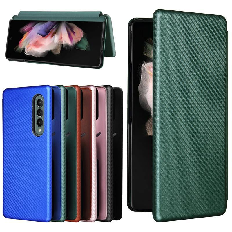 Funda Flip Para Foxdock Samsung Galaxy Z Fold 4 - Funda Magnética De Negocios, Funda Protectora Delgada