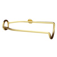 Magideal - Estante Para Vino Montado En La Pared, Estante De Exhibición Para Botellas De Vino, Soporte De Vino De Metal Único Para Comedor, Decoración Del Hogar Oro