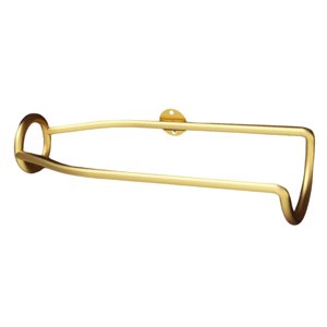 Magideal - Estante Para Vino Montado En La Pared, Estante De Exhibición Para Botellas De Vino, Soporte De Vino De Metal Único Para Comedor, Decoración Del Hogar Oro