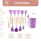 thumbnail image 2 of Set de11 utensilios para cocina antiadherentes de silicona, 2 of 6