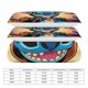 thumbnail image 3 of Halloween Stitch 3 Piece Sets Full/Queen Size - Reversible Microfiber Quilts with Shams Soft Lightweight Bedspread Coverlet Comforter for All Season Bed Sheets, 3 of 4