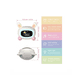 thumbnail image 2 of Despertador infantil de gato con luces nocturnas, rosado, 2 of 3