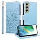 thumbnail image 1 of Funda Billetera FOXDOCK Compatible con Samsung Galaxy S21 FE, Diseño Perrito Tierno, Ranuras para Tarjetas y Soporte Plegable, 1 of 6