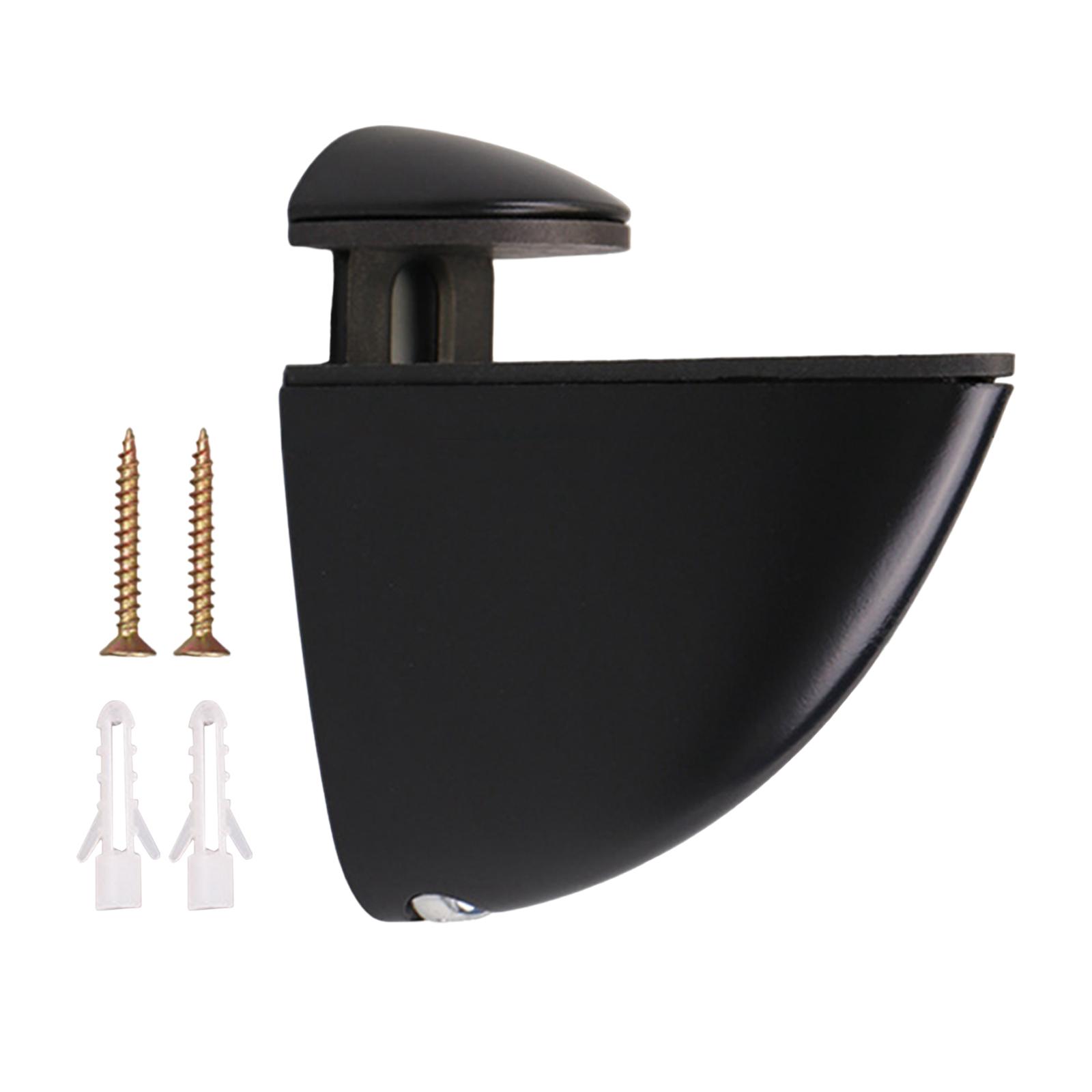 Bothyi - Soporte De Estante De Vidrio De Madera, Soporte De Estante De Vidrio Para Entrada De Sala De Estar S