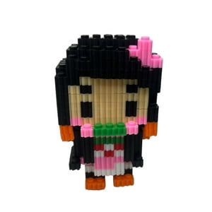 Genérico - Armable 3D Micro Blocks Nezuko 9Cm 559 Piezas