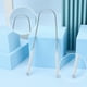 thumbnail image 1 of 1PC Tongue Scraper Cleaner Surgical Grade Pro Eliminate Bad Breath Stainless Steel Metal Tongue Brush Dental Kit For Adults, 1 of 3