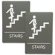 thumbnail image 1 of Señal ADA Johnson Plastics Plus 15 × 23 cm (2 unidades) para escaleras, 1 of 6