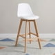 thumbnail image 1 of Taburete Piso Bar Acolchado Altura 65cm Eames Tulip Blanco, 1 of 10