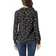 thumbnail image 3 of INSPIRE CHIC Camisas de Mujer de los años 50 con Mangas Largas Estampadas y Botones con Lunares de Corazón M Negro Floral, 3 of 6