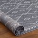 thumbnail image 4 of Alfombra Florida Gris 160x230, 4 of 5