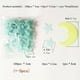 thumbnail image 5 of 111pcs, Star And Moon Combination 3D Wall Sticker Living Room Bedroom Decoration For Kids Room Home Glow In The Dark Stickers, 5 of 5