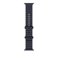 Correa De Reloj Apple Ocean Band Azul Marino Con Titanio Negro De 49 Mm