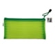 thumbnail image 1 of Estuche Traslúcido Rayado Verde 11x13cm, 1 of 2